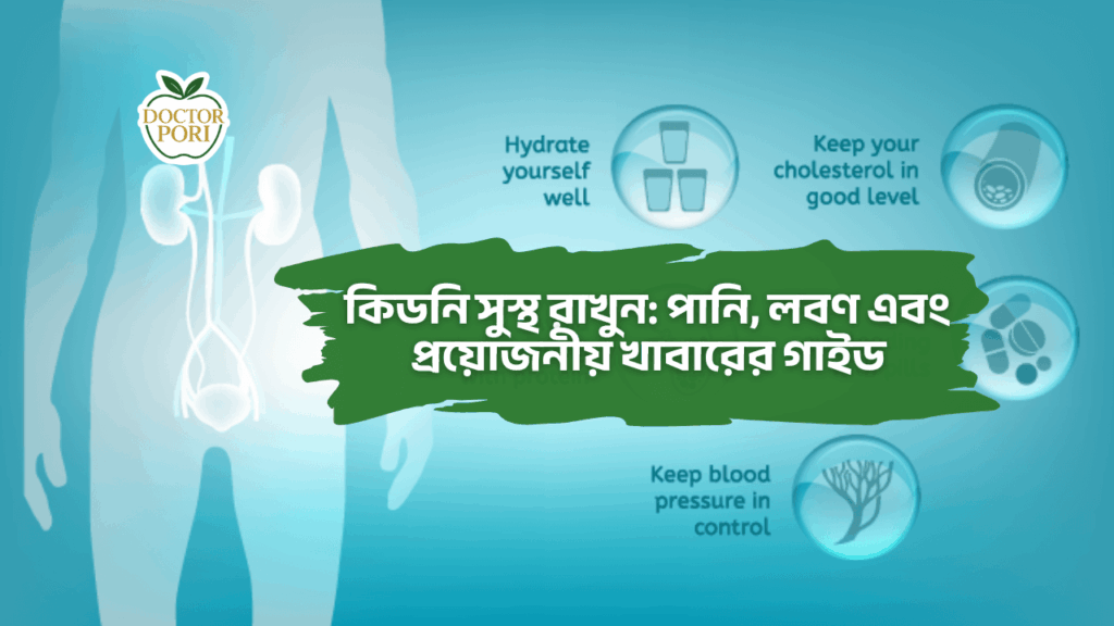 কিডনি সুস্থ রাখুন: পানি, লবণ এবং প্রয়োজনীয় খাবারের গাইড 2 কিডনি সুস্থ রাখুন পানি লবণ এবং প্রয়োজনীয় খাবারের গাইড 1