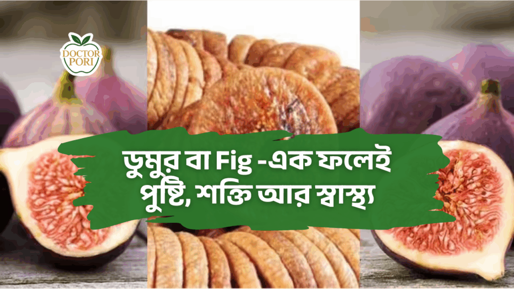 ডুমুর বা Fig -এক ফলেই পুষ্টি, শক্তি আর স্বাস্থ্য