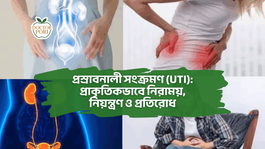 প্রস্রাবনালী সংক্রমণ (UTI)_ প্রাকৃতিকভাবে নিরাময়, নিয়ন্ত্রণ ও প্রতিরোধ