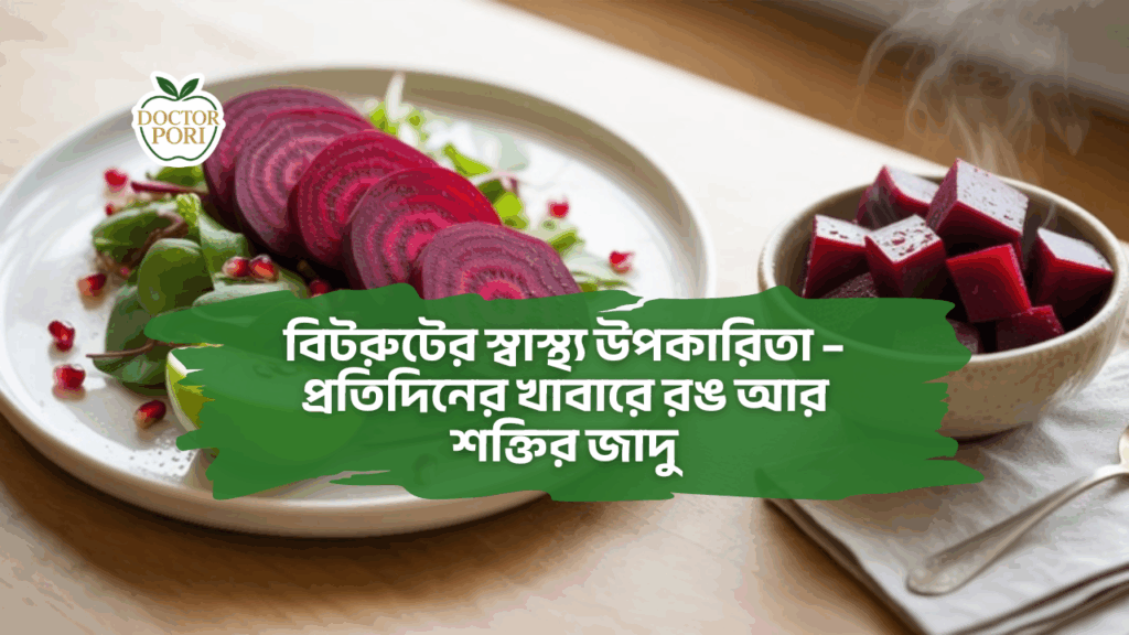 বিটরুটের স্বাস্থ্য উপকারিতা – প্রতিদিনের খাবারে রঙ আর শক্তির জাদু 1