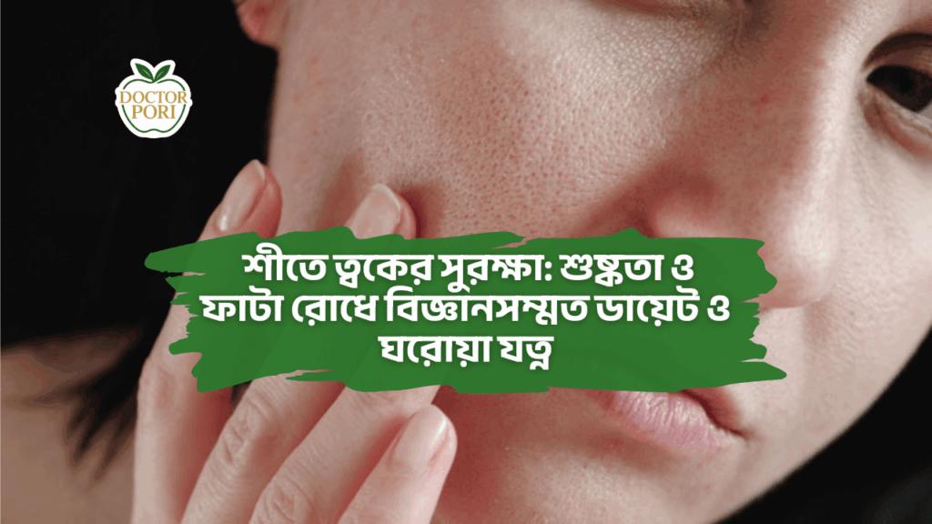 শীতে ত্বকের সুরক্ষা শুষ্কতা ও ফাটা রোধে বিজ্ঞানসম্মত ডায়েট ও ঘরোয়া যত্ন 1
